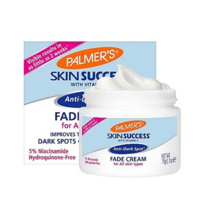 palmers anti dark spot fade cream all skin types 75g